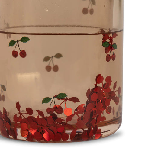 2er Set Glitzer-Becher 'Cherry' - The Little One • Family.Concept.Store.