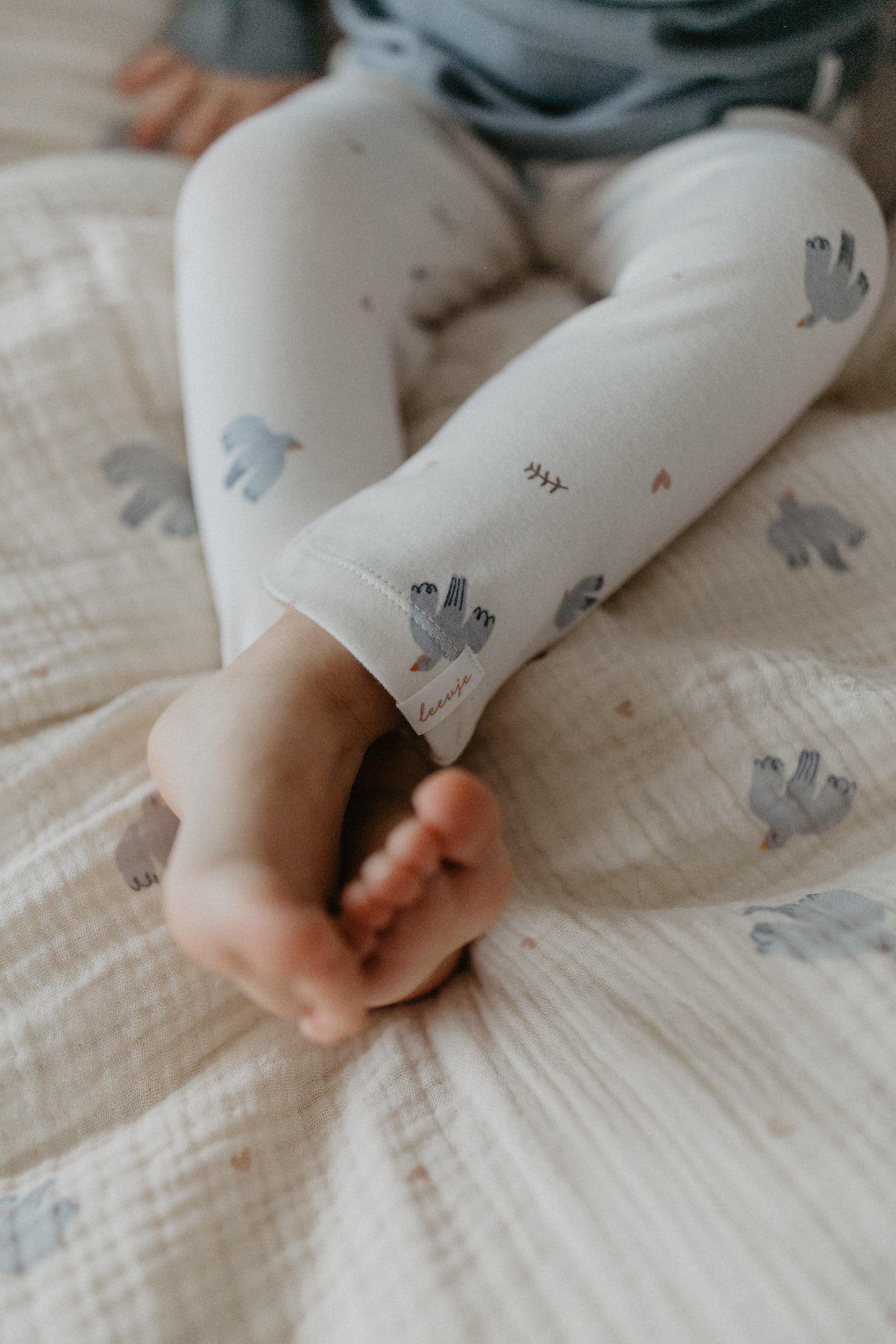 Pyjama-Set aus Baumwolle 'Birds'