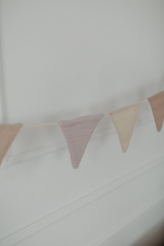 Wimpelgirlande 'Pink'