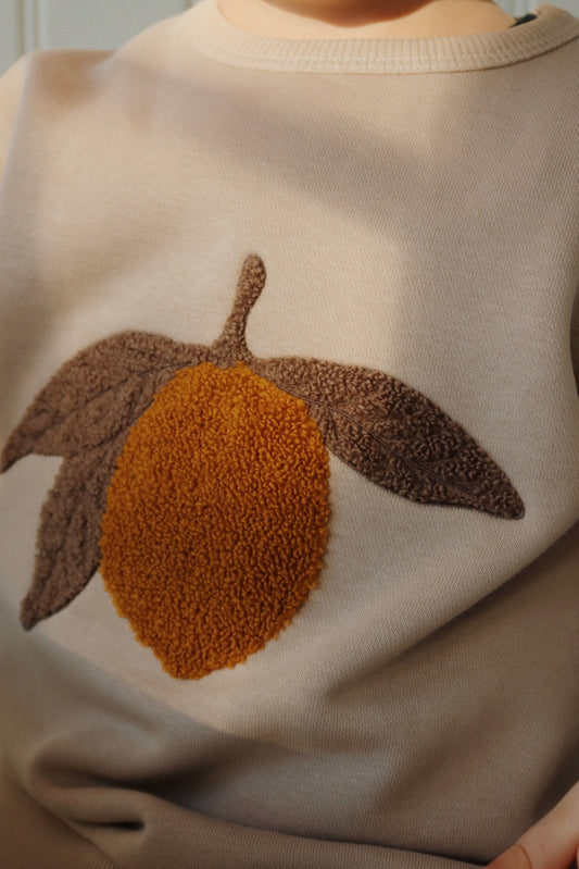 Sweatshirt Lou Lemon 'Oxford Tan'