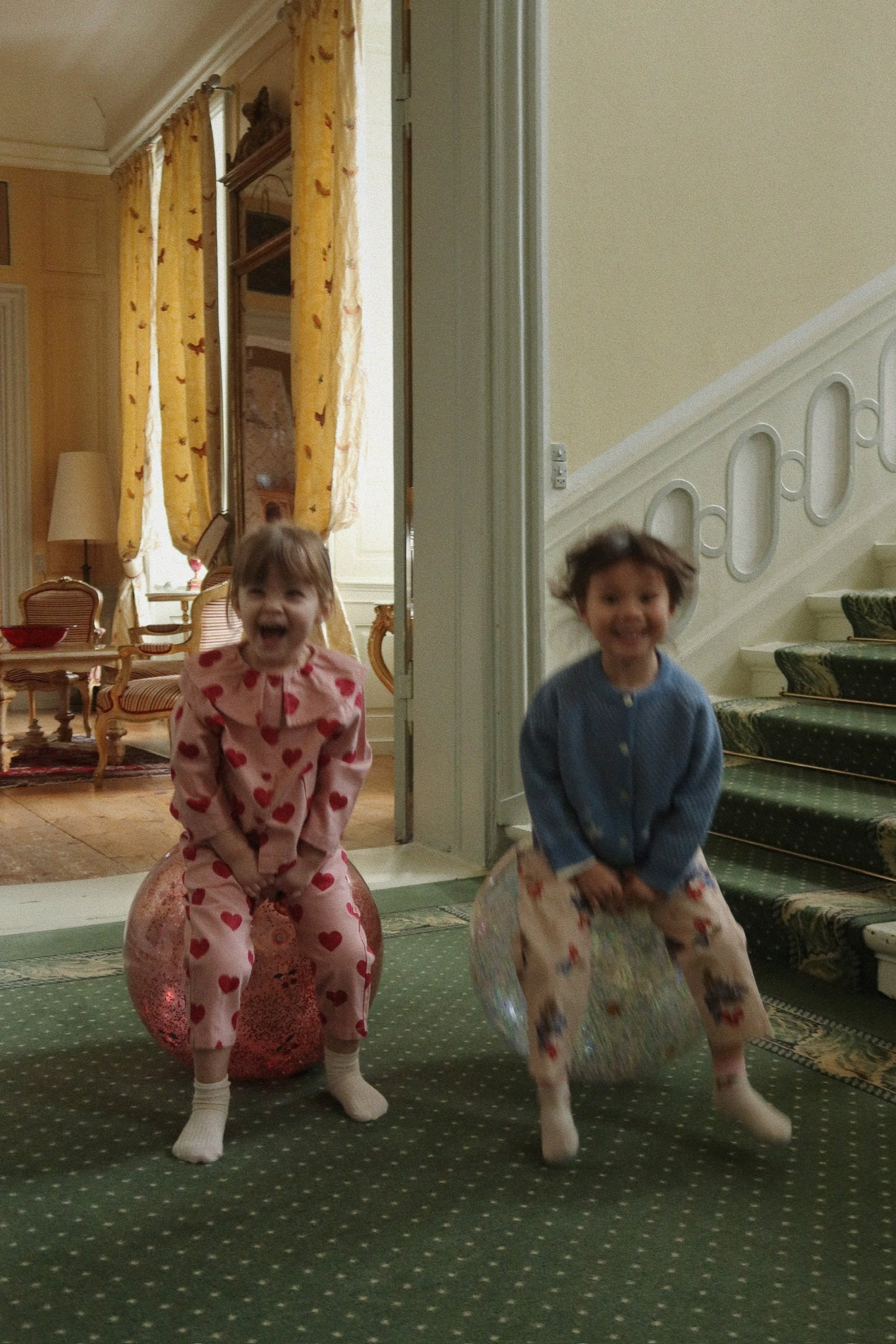 Glitter Jump Ball 'Lemon'