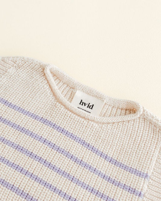 Strickpullunder Harvey 'Cream/Lilac'