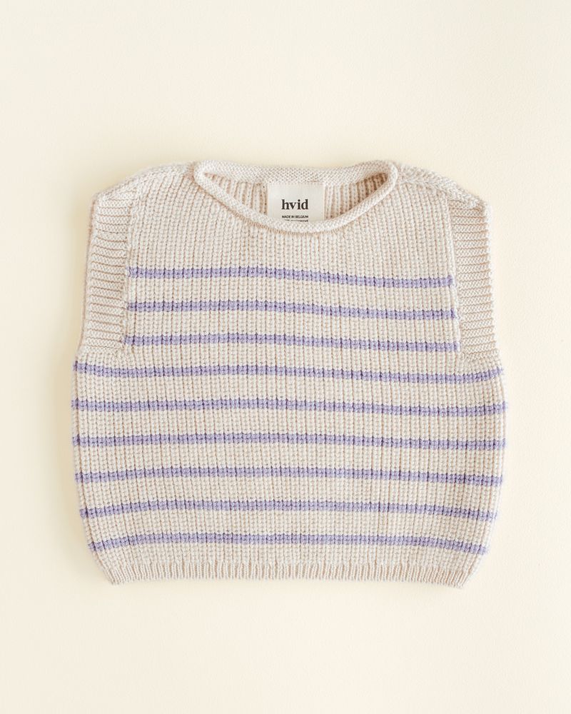 Strickpullunder Harvey 'Cream/Lilac'