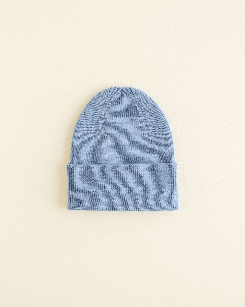 Beanie Fonzie NEWBORN  'Light Blue'