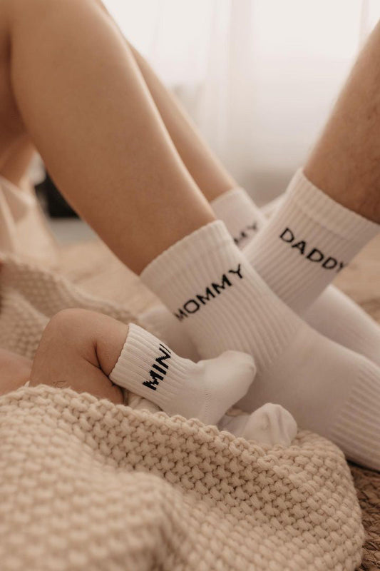Daddy-Socken 'Weiß' - The Little One • Family.Concept.Store.