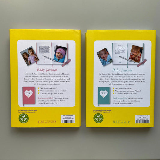 Baby Journal 'Sohn' - AUSSTELLUNGSSTÜCK - The Little One • Family.Concept.Store. 