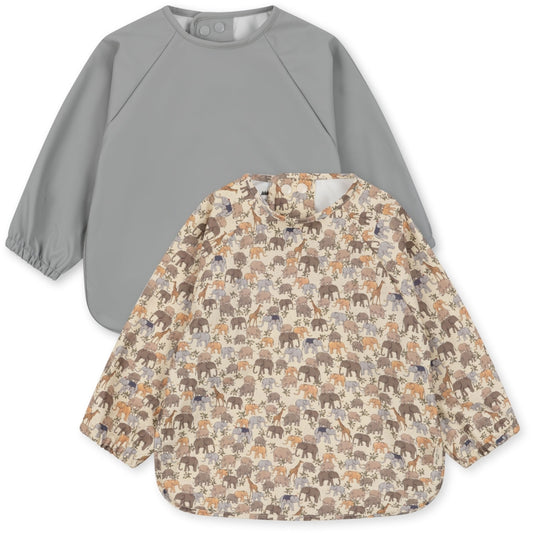 2er-Set Lätzchen 'Safari/High Rise' - The Little One • Family.Concept.Store.