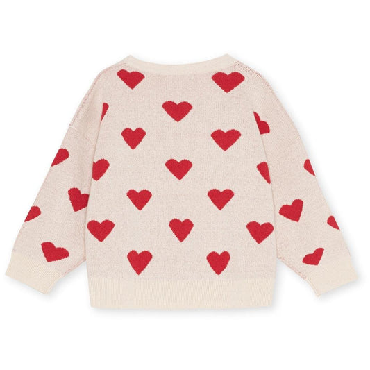 Strickpullover Lapis 'Buttercream Heart' - The Little One • Family.Concept.Store. 