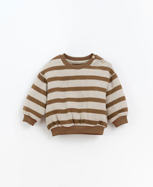 Gestreifter Jersey Sweater 'Oat' - The Little One • Family.Concept.Store.