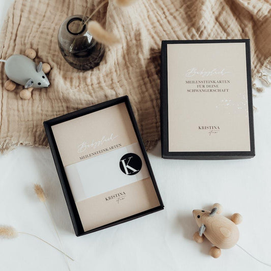 Meilensteinkarten • Schwangerschaft - Babyglück - The Little One • Family.Concept.Store.