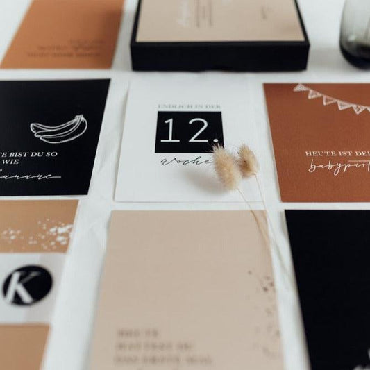 Meilensteinkarten • Schwangerschaft - Babyglück - The Little One • Family.Concept.Store.