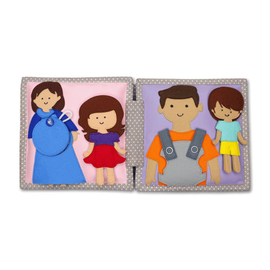 Quiet Book 'Jolly Baby' - The Little One • Family.Concept.Store.