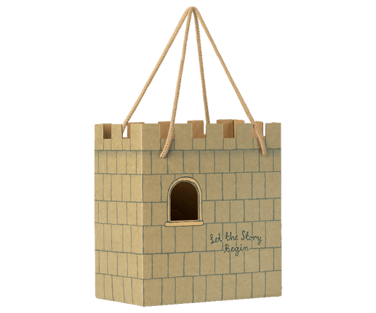 Geschenktüte Schloss 'Let The Story Begin' Mint - The Little One • Family.Concept.Store. 