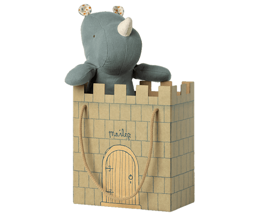 Geschenktüte Schloss 'Let The Story Begin' Mint - The Little One • Family.Concept.Store. 