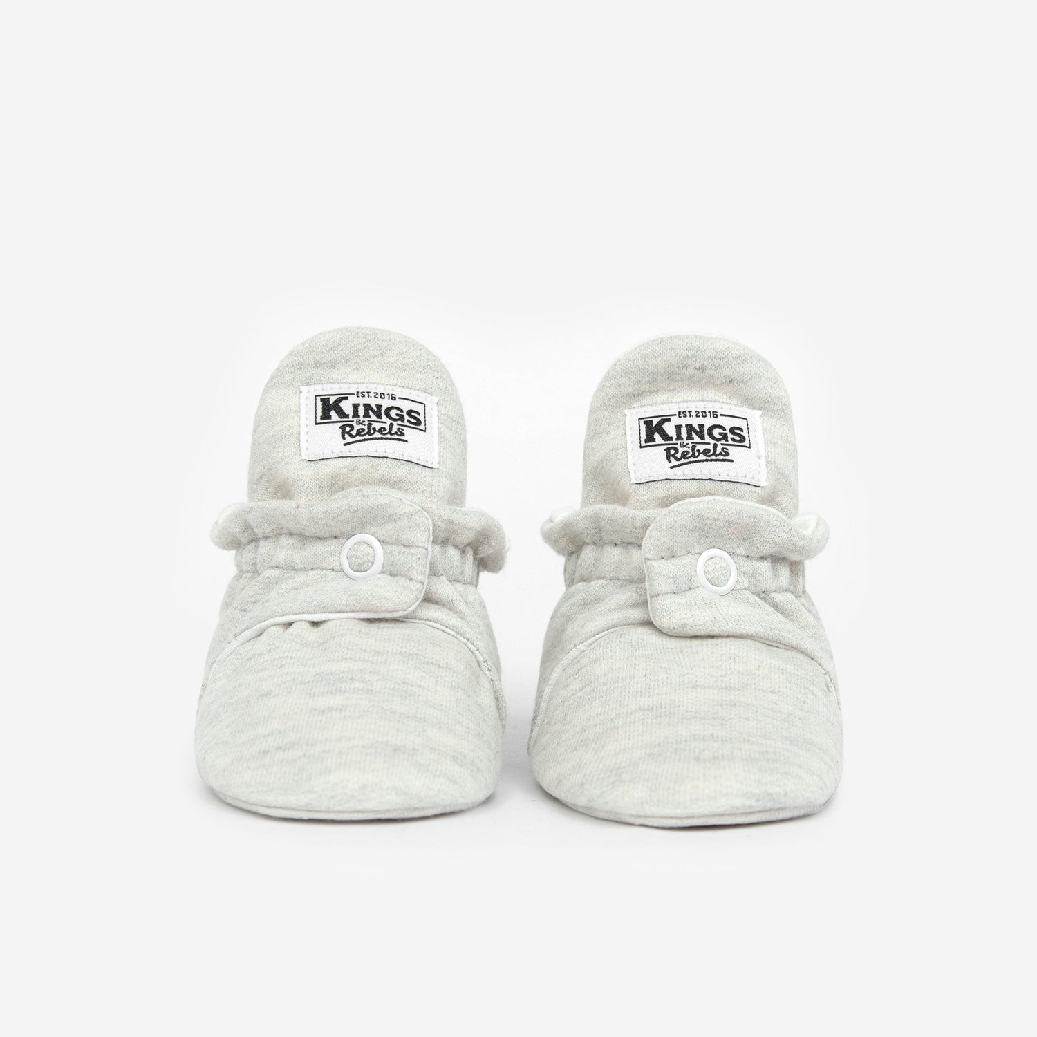 Cotton Booties 'Classic'- Lightgrey - The Little One • Family.Concept.Store. 