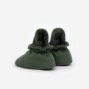 Cotton Booties 'Classic'- Olive - The Little One • Family.Concept.Store. 