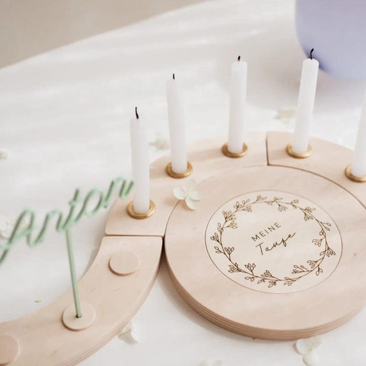 Meilensteinscheibe - Meine Taufe - The Little One • Family.Concept.Store.