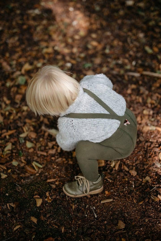 Strumpfhose Footed 'Olive' - The Little One • Family.Concept.Store. 