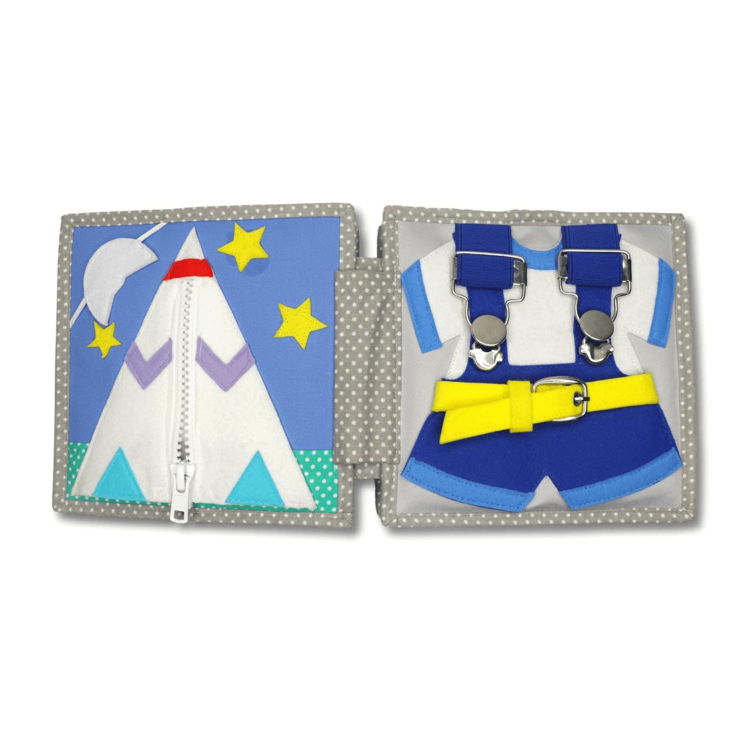 Quiet Book 'Kleiner Pilot' - The Little One • Family.Concept.Store. 