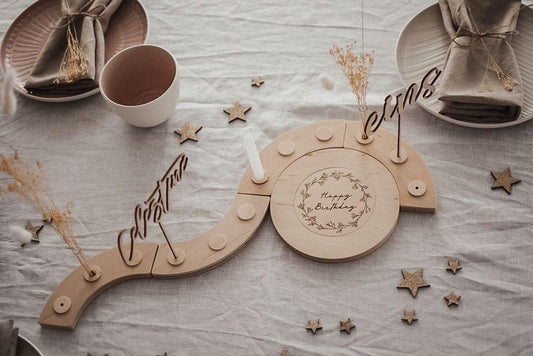 Meilensteinscheibe - Happy Birthday - The Little One • Family.Concept.Store.