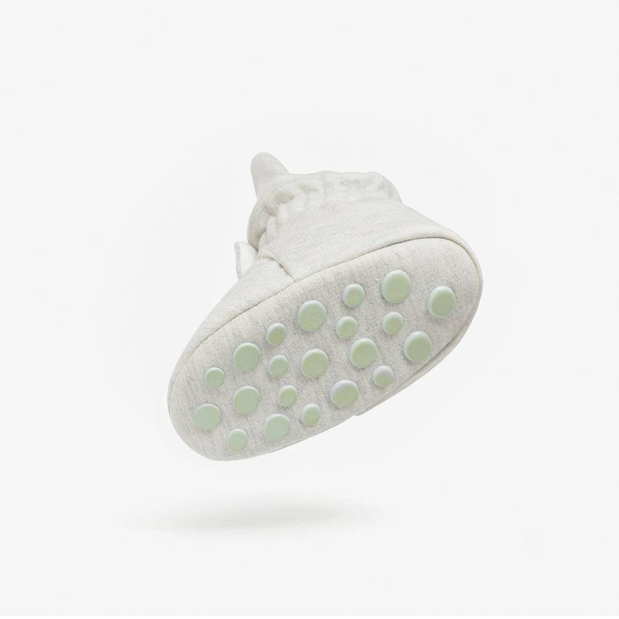 Cotton Booties 'Gripper'- Lightgrey - The Little One • Family.Concept.Store. 