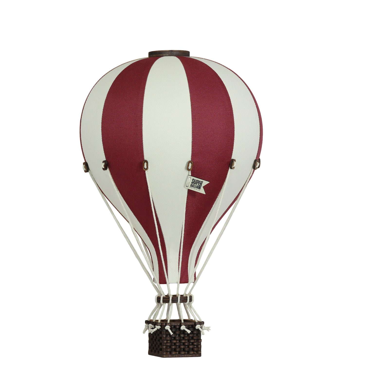 Deko-Heißluftballon S 'Beige/Burgundy' - The Little One • Family.Concept.Store. 