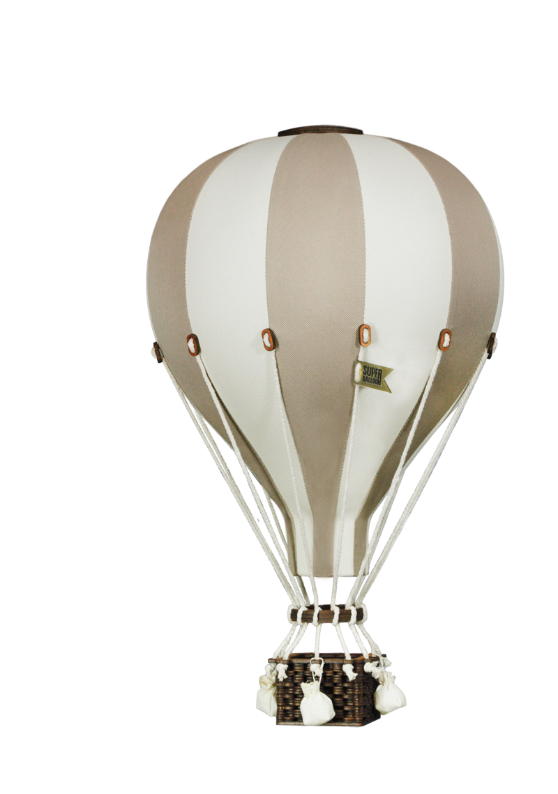 Deko-Heißluftballon L 'Gold/Beige' - The Little One • Family.Concept.Store. 