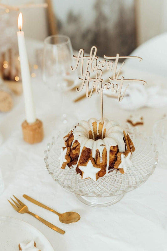 Cake Topper - Advent Advent - The Little One • Family.Concept.Store.