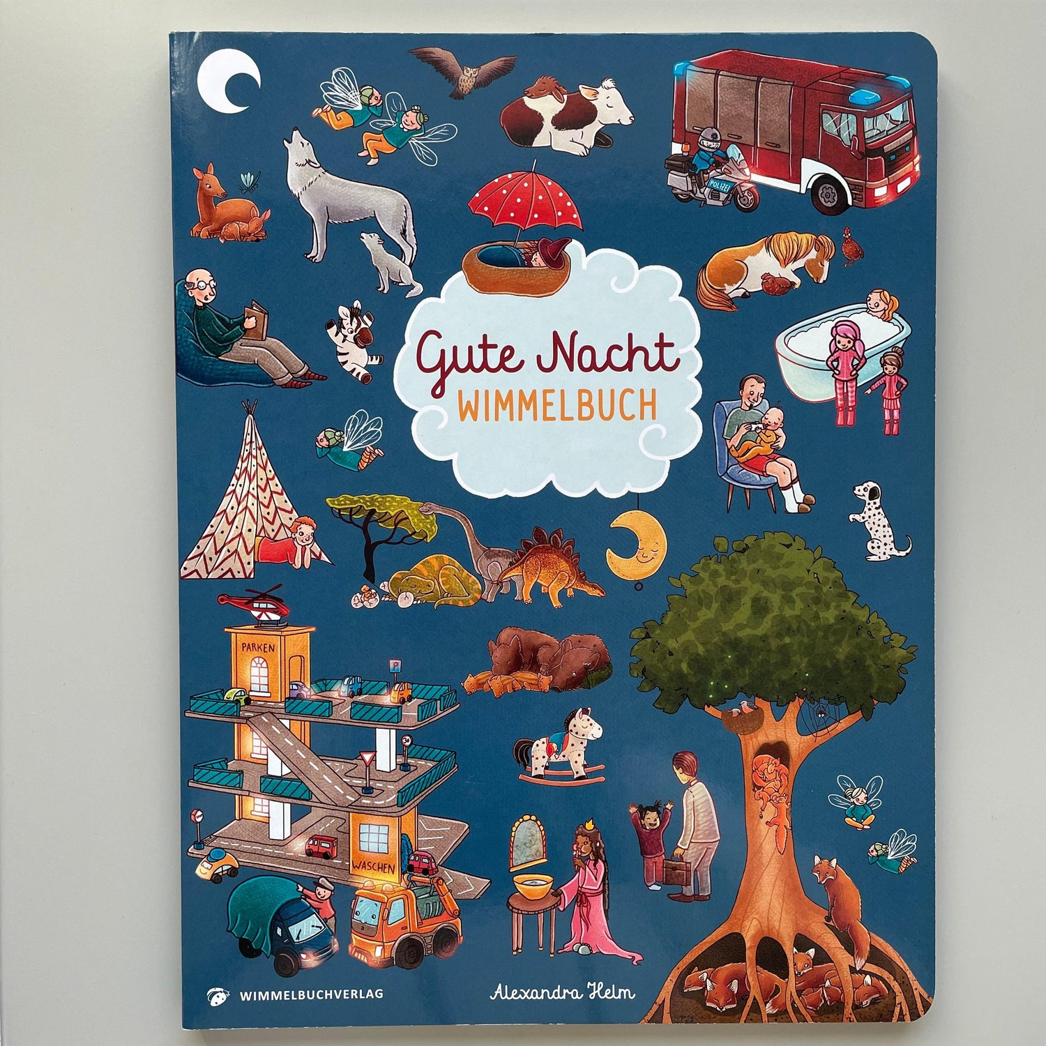 Helm • Gute Nacht Wimmelbuch - The Little One • Family.Concept.Store. 
