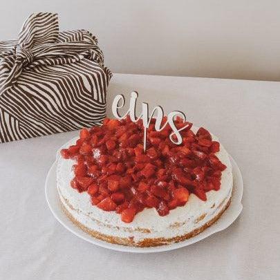 Cake Topper - Eins - The Little One • Family.Concept.Store.