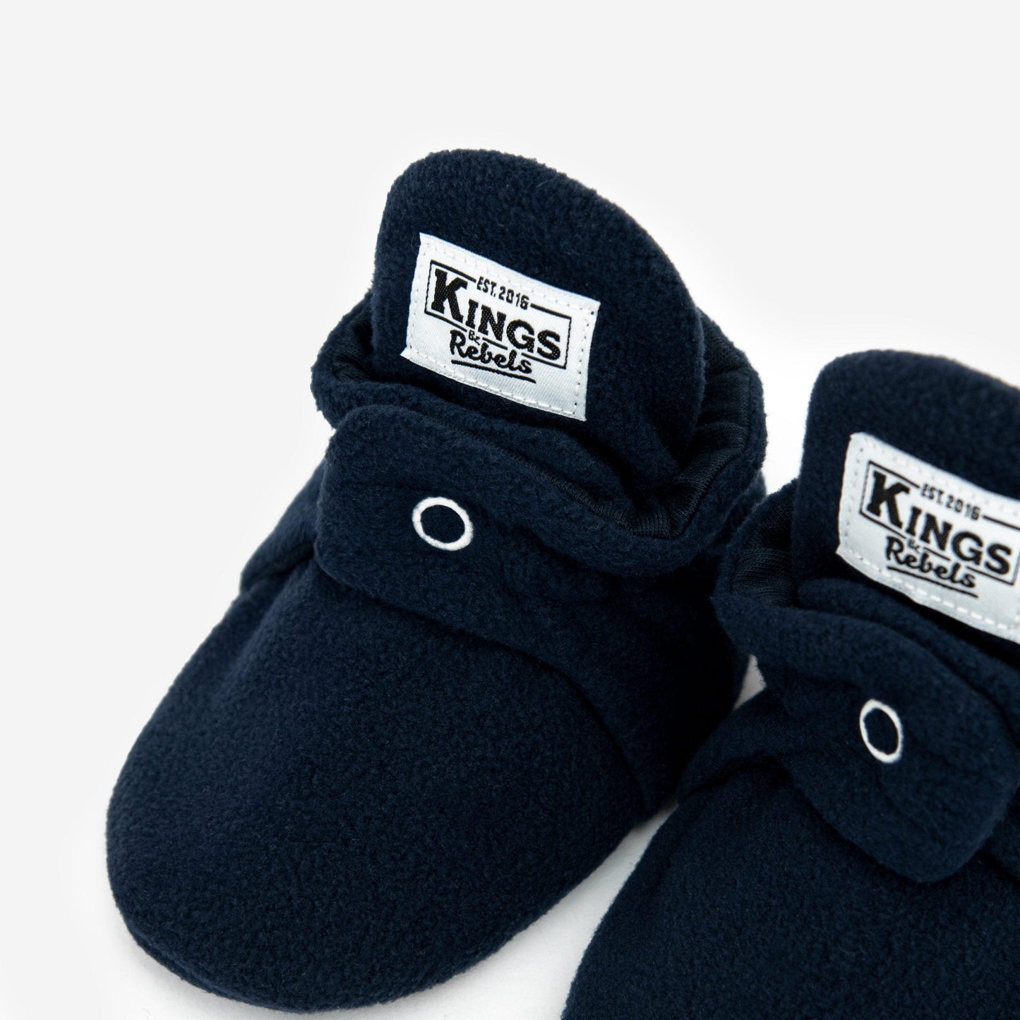 Fleece Booties 'Classic'- Navy Blue - The Little One • Family.Concept.Store. 