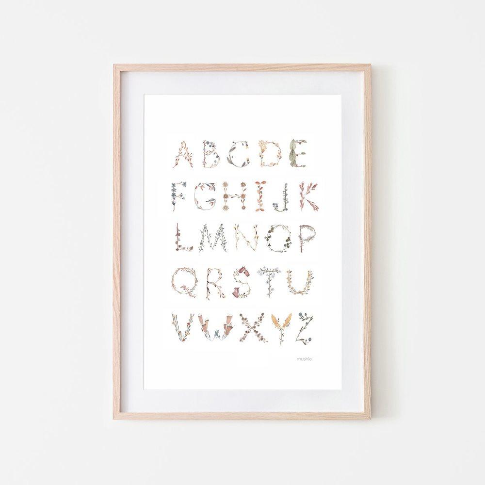 Poster 'Alphabet' • Medium - The Little One • Family.Concept.Store. 