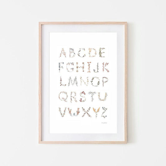 Poster 'Alphabet' • Medium - The Little One • Family.Concept.Store. 