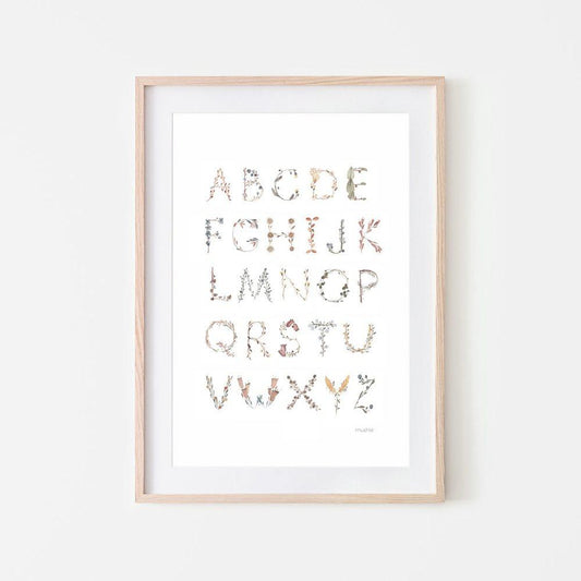 Poster 'Alphabet' • Medium - The Little One • Family.Concept.Store.