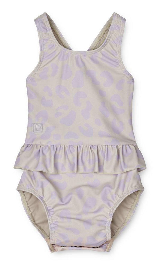 Badeanzug Amina 'Leo Misty Lilac' - The Little One • Family.Concept.Store. 