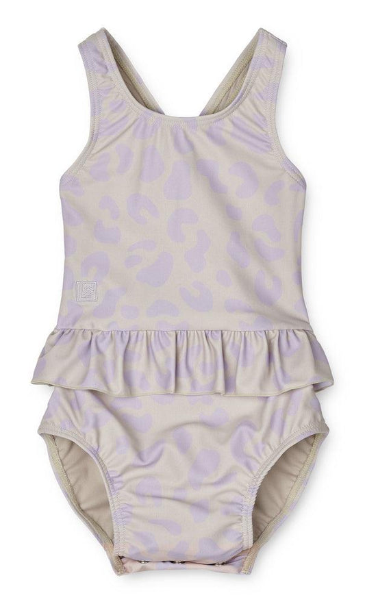 Badeanzug Amina 'Leo Misty Lilac' - The Little One • Family.Concept.Store.