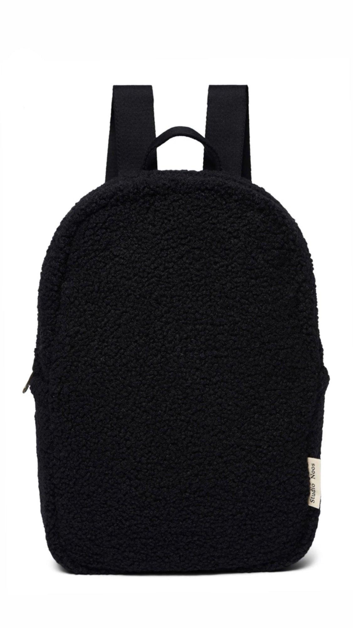 Mini Rucksack Teddy 'Black' - The Little One • Family.Concept.Store. 