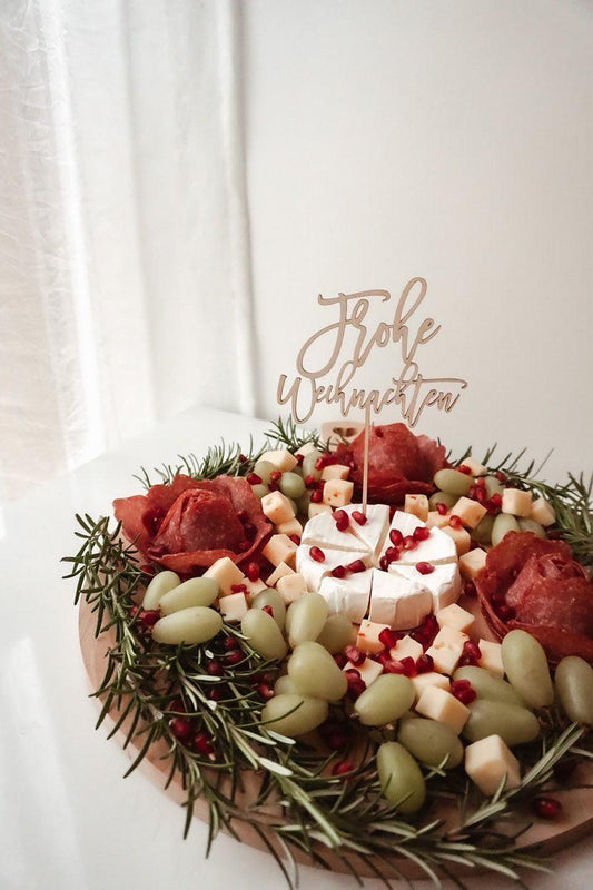 Cake Topper - Frohe Weihnachten - The Little One • Family.Concept.Store.