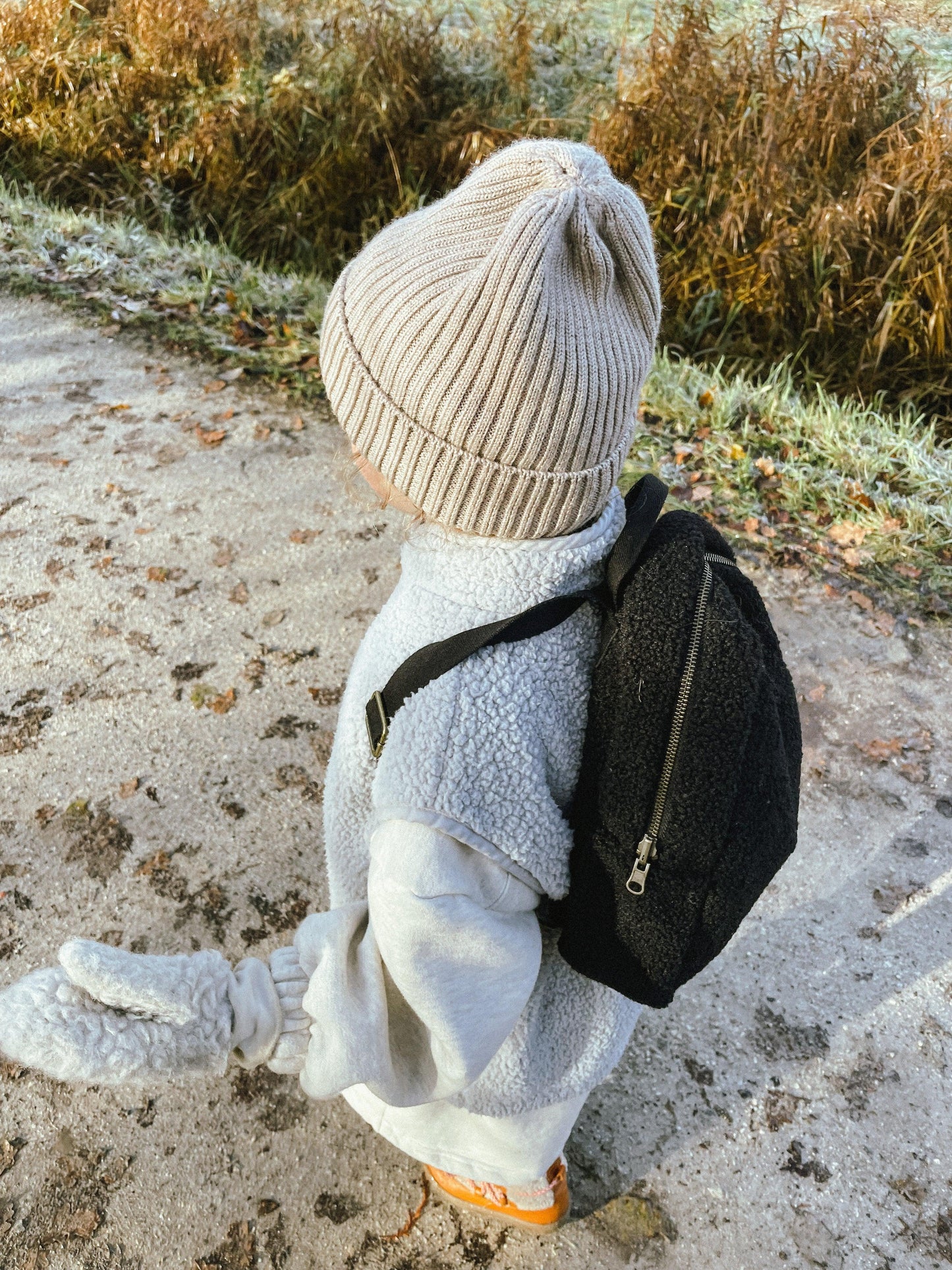 Mini Rucksack Teddy 'Black' - The Little One • Family.Concept.Store. 