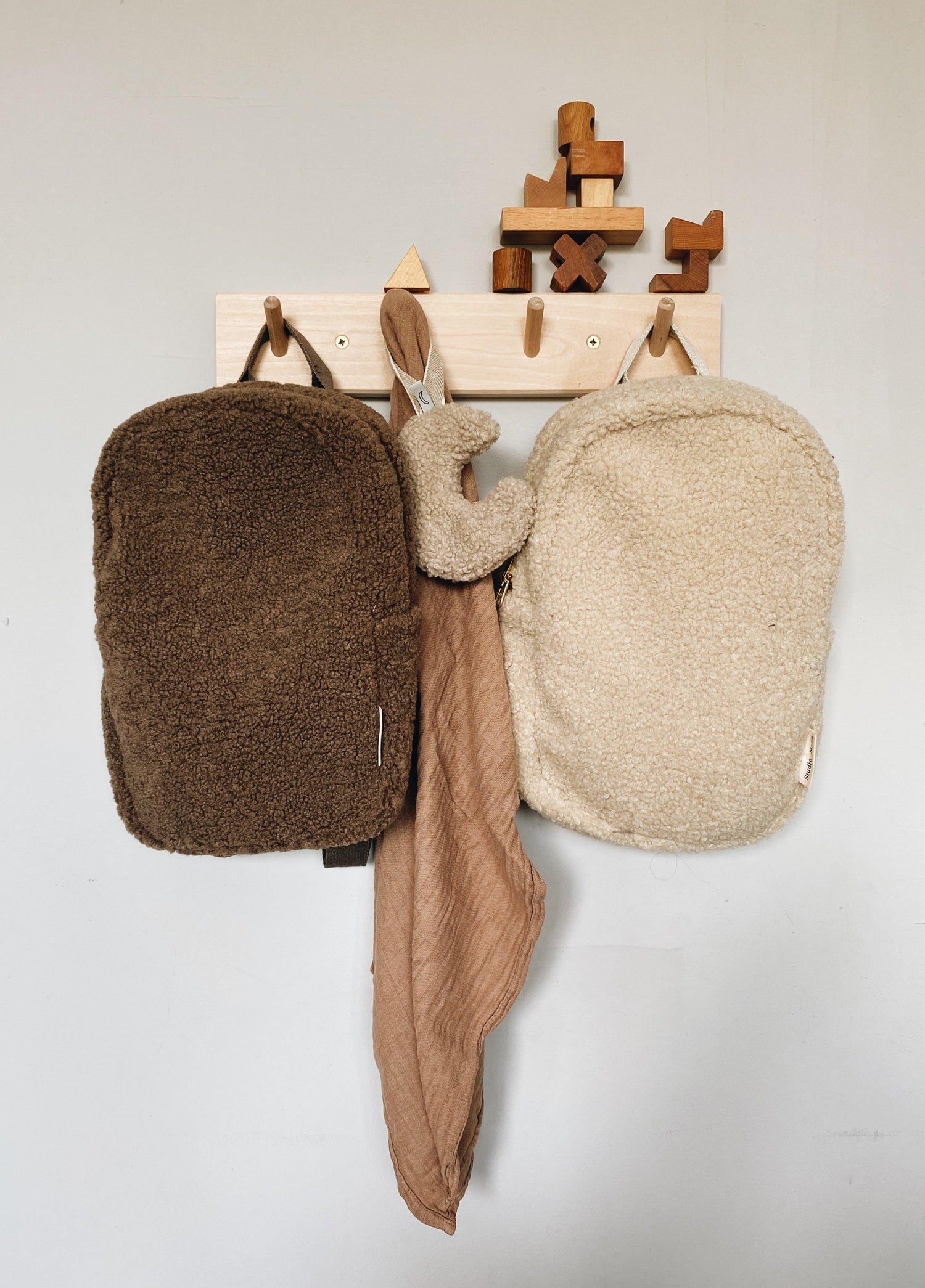 Mini Rucksack Teddy 'Brown' - The Little One • Family.Concept.Store. 