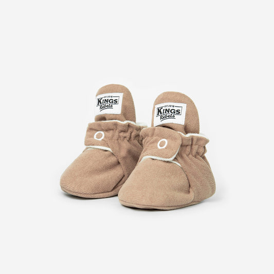 Gamuza Booties 'Classic'- Café - The Little One • Family.Concept.Store. 
