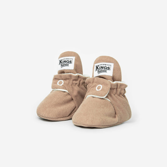 Gamuza Booties 'Classic'- Café - The Little One • Family.Concept.Store.