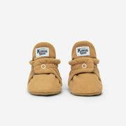 Fleece Booties 'Gripper'- Sand - The Little One • Family.Concept.Store. 