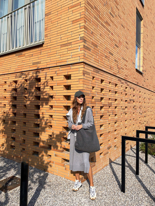 Mom Bag Teddy 'Dark Grey' - The Little One • Family.Concept.Store.