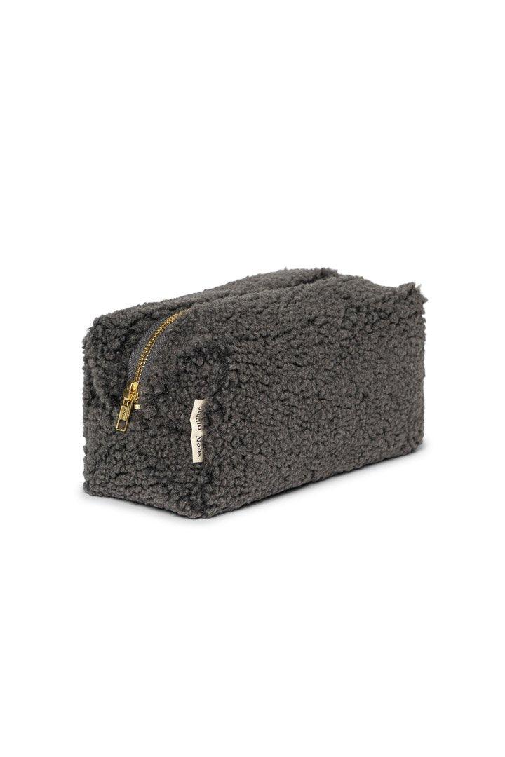 Kosmetiktasche Teddy 'Dark Grey' - The Little One • Family.Concept.Store. 