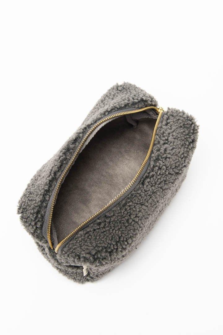 Kosmetiktasche Teddy 'Dark Grey' - The Little One • Family.Concept.Store. 