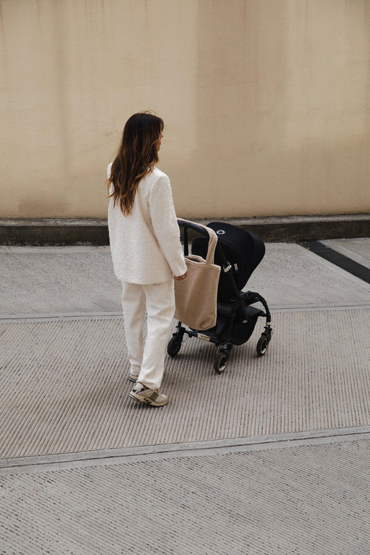 Mom Bag Teddy 'Ecru' - The Little One • Family.Concept.Store. 