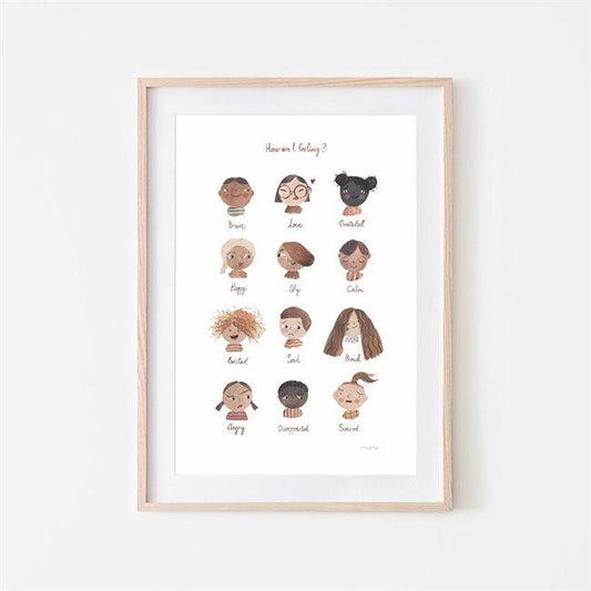 Poster 'Gefühle' • Medium - The Little One • Family.Concept.Store. 