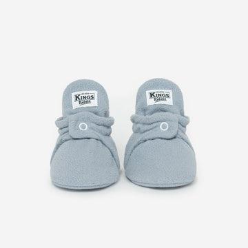 Fleece Booties 'Gripper'- Sky Grey - The Little One • Family.Concept.Store. 