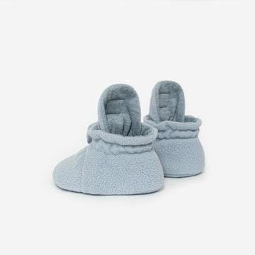 Fleece Booties 'Gripper'- Sky Grey - The Little One • Family.Concept.Store. 